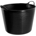 42lt Black Flexi-Fill Flexible Tub/Trug 